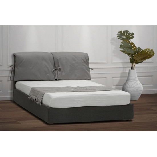 ΣΚΟΠΕΛΟΣ - ΥΦΑΣΜΑΤΙΝΟ ΝΤΥΜΕΝΟ ΚΡΕΒΑΤΙ ΜΕ ΑΠΟΘΗΚΕΥΤΙΚΟ ΧΩΡΟ