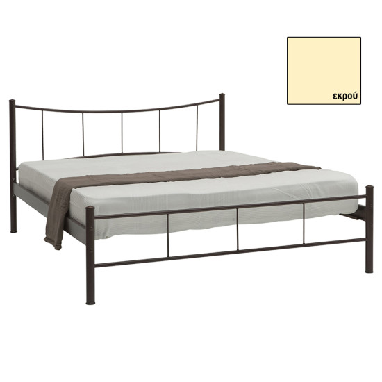 ΧΑΜΟΓΕΛΟ - ΜΕΤΑΛΛΙΚΟ ΚΡΕΒΑΤΙ (ΕΚΡΟΥ)